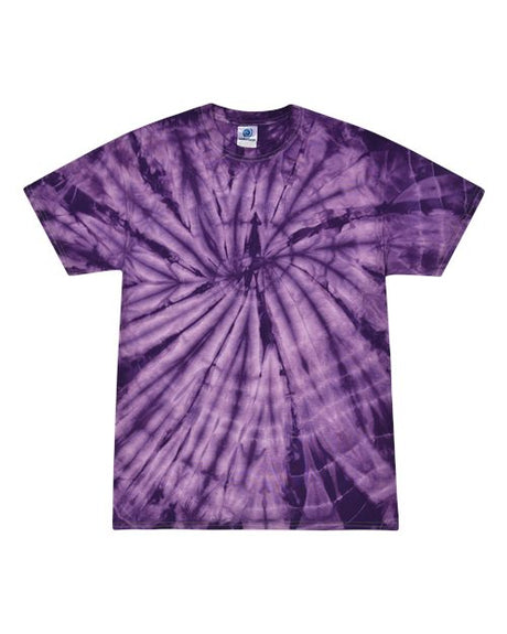 Colortone Youth Multi-Color Tie-Dyed T-Shirt-1