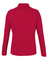 CORE365 Women's Origin Performance Pique Quarter-Zip Pullover-2
