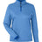 CORE365 Women's Venture Heathered Stripe Quarter-Zip Pullover-1