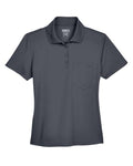 CORE365 Women's Origin Performance Piqué Polo with Pocket-1