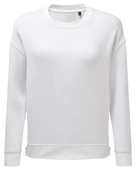 TriDri Women's Billie Side-Zip Crewneck Sweatshirt