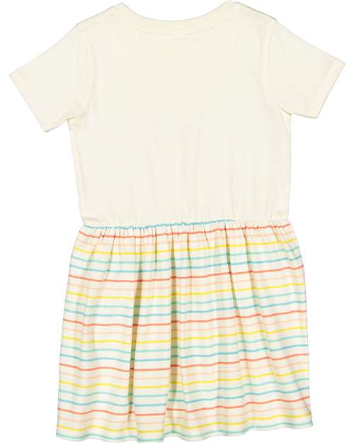 Rabbit Skins Toddler Fine Jersey Dress-2