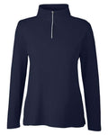 CORE365 Women's Fusion ChromaSoft Pique Quarter-Zip Pullover-1