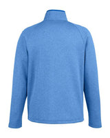 CORE365 Men's Venture Heathered Stripe Full-Zip Jacket-2