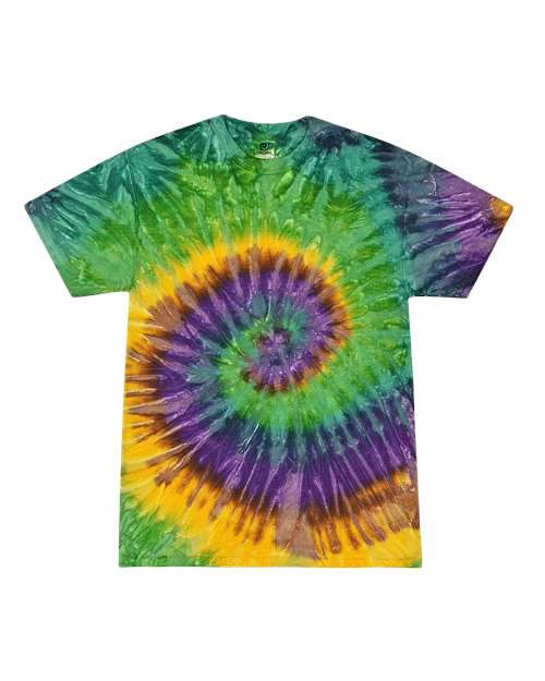 Colortone Men's Multi-Color Tie-Dyed T-Shirt