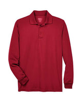 CORE365 Men's Pinnacle Performance Long Sleeve Piqué Polo-1