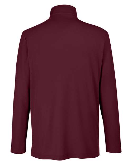 CORE365 Men's Fusion ChromaSoft Pique Quarter-Zip Pullover-2
