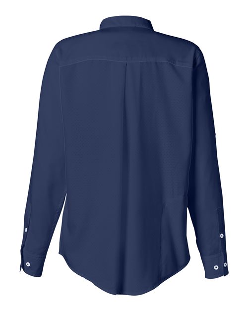 HUK Women's Tide Point Long Sleeve Shirt-2