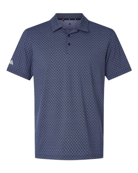 adidas Men's 4-Way Stretch Printed Polo-1