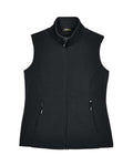 CORE365 Women's Cruise Two-Layer Fleece Bonded Soft Shell Vest-1