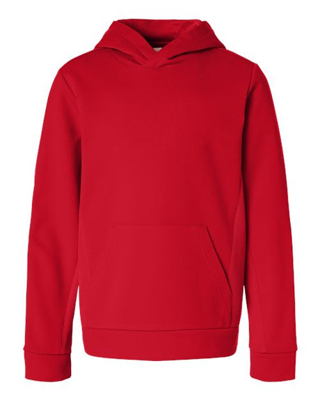 Team 365 Youth Squad Hooded Tech Fleece Pullover-1