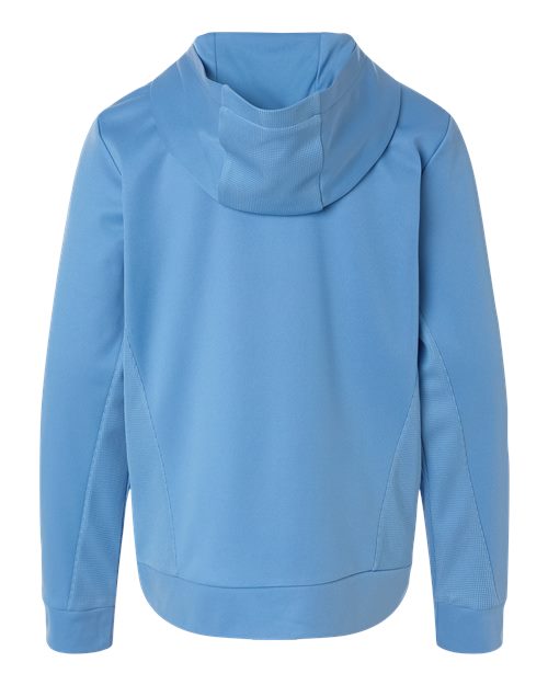 Team 365 Youth Squad Hooded Tech Fleece Pullover-2
