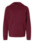 Team 365 Youth Squad Hooded Tech Fleece Pullover-1