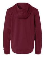 Team 365 Youth Squad Hooded Tech Fleece Pullover-2