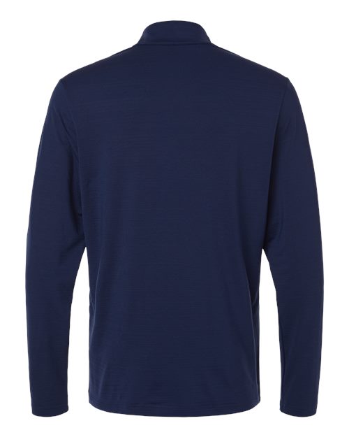 adidas Men's Textured Stripe Quarter-Zip Pullover-2