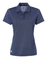 adidas Women's 4-Way Stretch Printed Polo-1