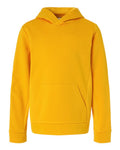 Team 365 Youth Squad Hooded Tech Fleece Pullover-1