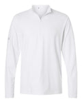 adidas Men's Textured Stripe Quarter-Zip Pullover-1
