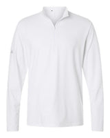 adidas Men's Textured Stripe Quarter-Zip Pullover-1