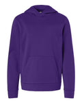 Team 365 Youth Squad Hooded Tech Fleece Pullover-1