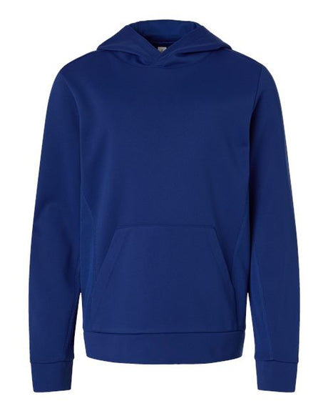 Team 365 Youth Squad Hooded Tech Fleece Pullover-1