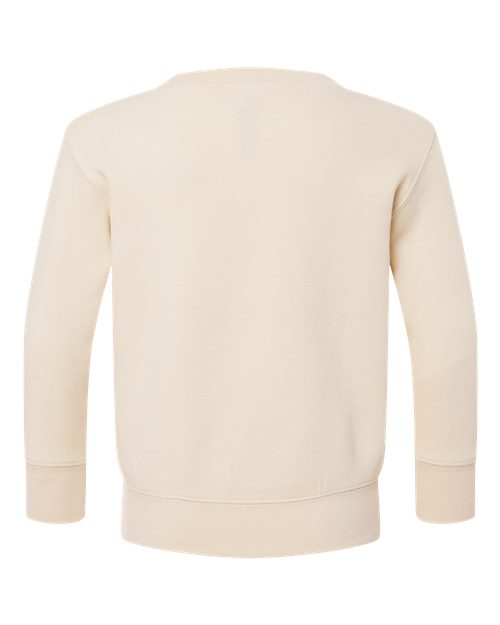 Rabbit Skins Toddler Fleece Crewneck Sweatshirt-2
