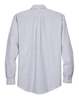 Devon & Jones Men's Crown Collection Banker Stripe Woven Dress Shirt-2