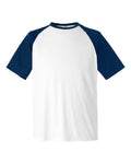 Team 365 Men's Zone Colorblock Raglan T-Shirt-1