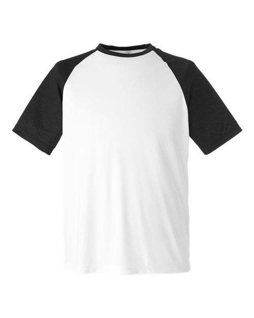 Team 365 Men's Zone Colorblock Raglan T-Shirt-1