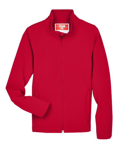 Team 365 Youth Leader Soft Shell Jacket-1
