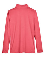 Team 365 Men's Zone Sonic Heather Performance Quarter-Zip Pullover-2
