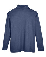 Team 365 Youth Zone Sonic Heather Performance Quarter-Zip Pullover-2