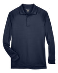Harriton Men's Advantage Long Sleeve Tactical Polo-1