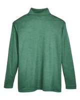 Team 365 Youth Zone Sonic Heather Performance Quarter-Zip Pullover-2