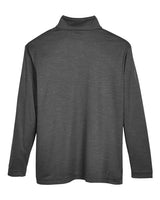 Team 365 Youth Zone Sonic Heather Performance Quarter-Zip Pullover-2