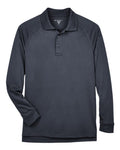 Harriton Men's Advantage Long Sleeve Tactical Polo-1