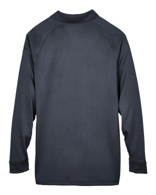 Harriton Men's Advantage Long Sleeve Tactical Polo-2