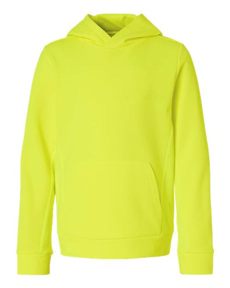 Team 365 Youth Squad Hooded Tech Fleece Pullover-1