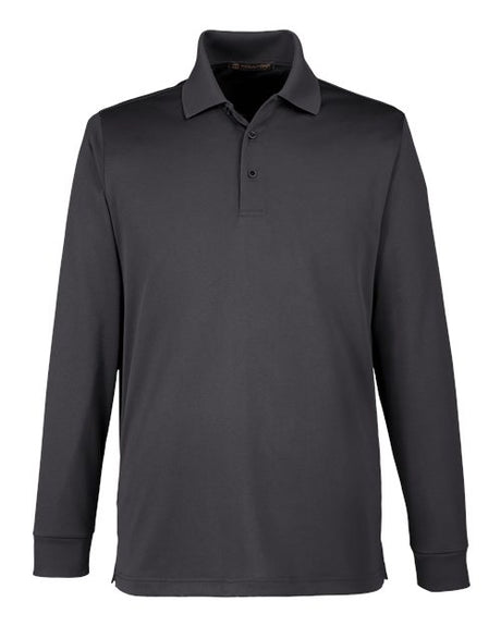 Harriton Men's Advantage Snag Protection Plus IL Long Sleeve Polo-1