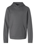 Team 365 Youth Squad Hooded Tech Fleece Pullover-1