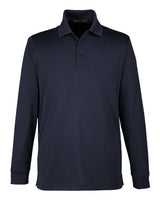 Harriton Men's Advantage Snag Protection Plus IL Long Sleeve Polo-1
