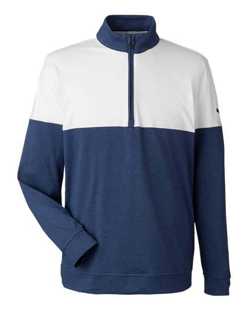 Puma Golf Men's Cloudspun Warm Up Quarter-Zip Pullover-1