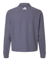 adidas Women's Beyond Long Sleeve Loose Polo-2