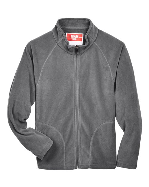 Team 365 Youth Campus Microfleece Jacket-1