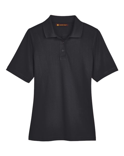 Harriton Women's Advantage Snag Protection Plus Polo-1