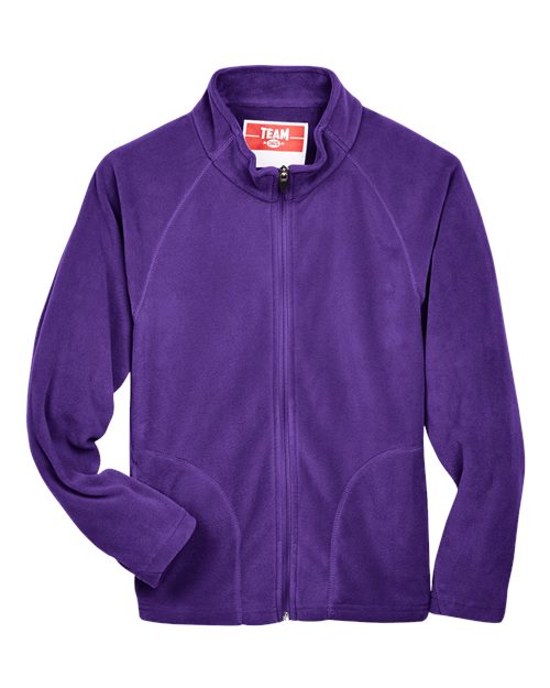 Team 365 Youth Campus Microfleece Jacket-1