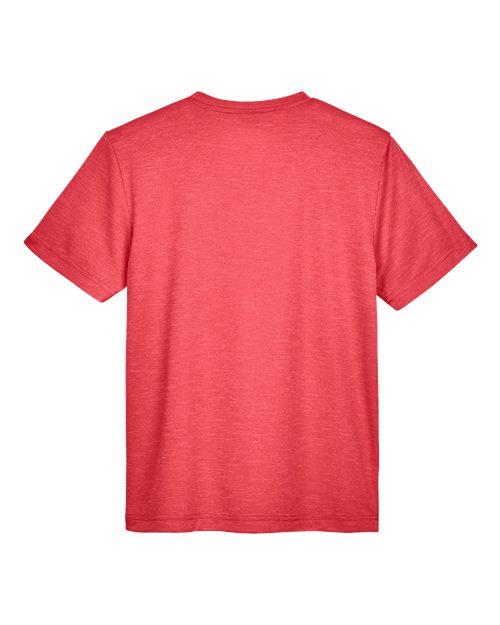 Team 365 Youth Sonic Heather Performance T-Shirt-2
