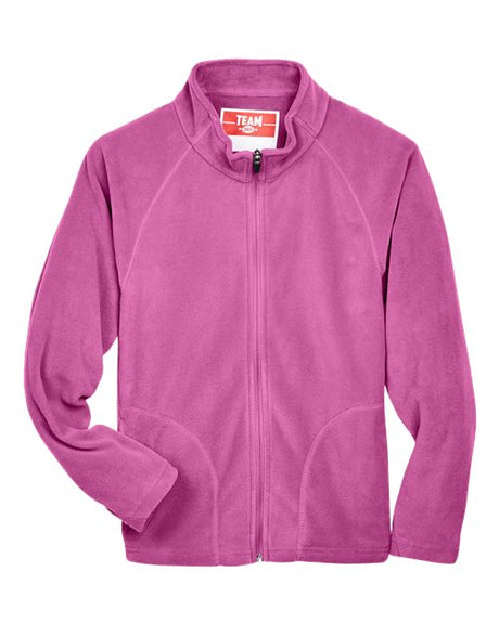 Team 365 Youth Campus Microfleece Jacket-1