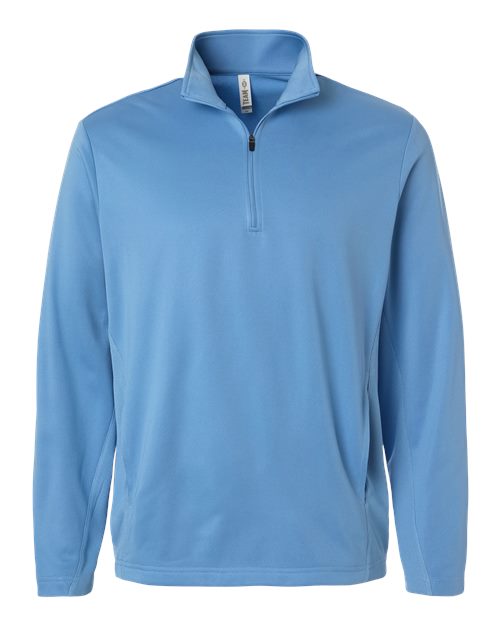 Team 365 Men's Squad Cadet Quarter-Zip Tech Fleece Pullover-1