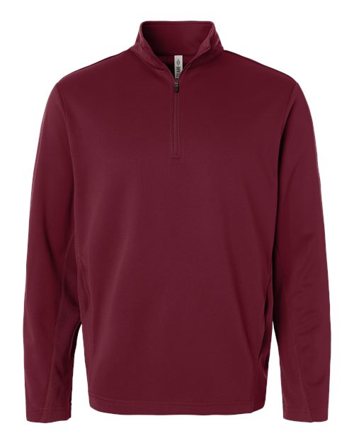 Team 365 Men's Squad Cadet Quarter-Zip Tech Fleece Pullover-1